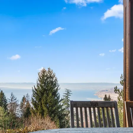 Familial Avec Vue Sur Les Alpes Et Le Sur Les Hauts De Montreux A Domek alpejski Caux sur Montreux