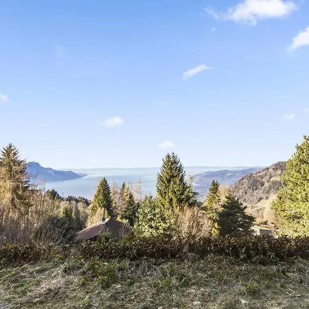 Familial Avec Vue Sur Les Alpes Et Le Sur Les Hauts De Montreux A Domek alpejski Caux sur Montreux
